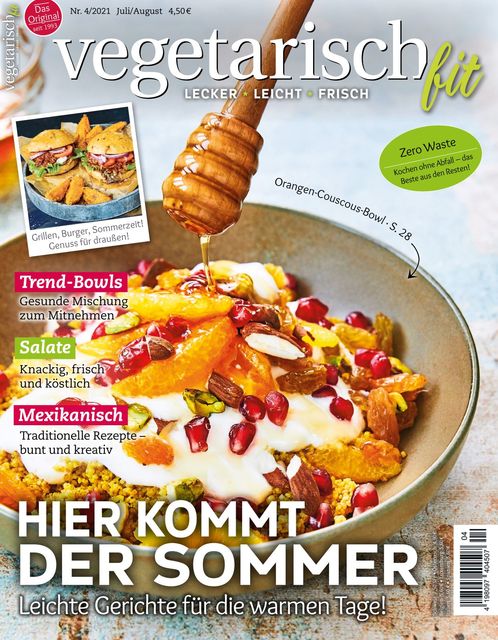 Vegetarisch Fit Ausgabe 04 2021 