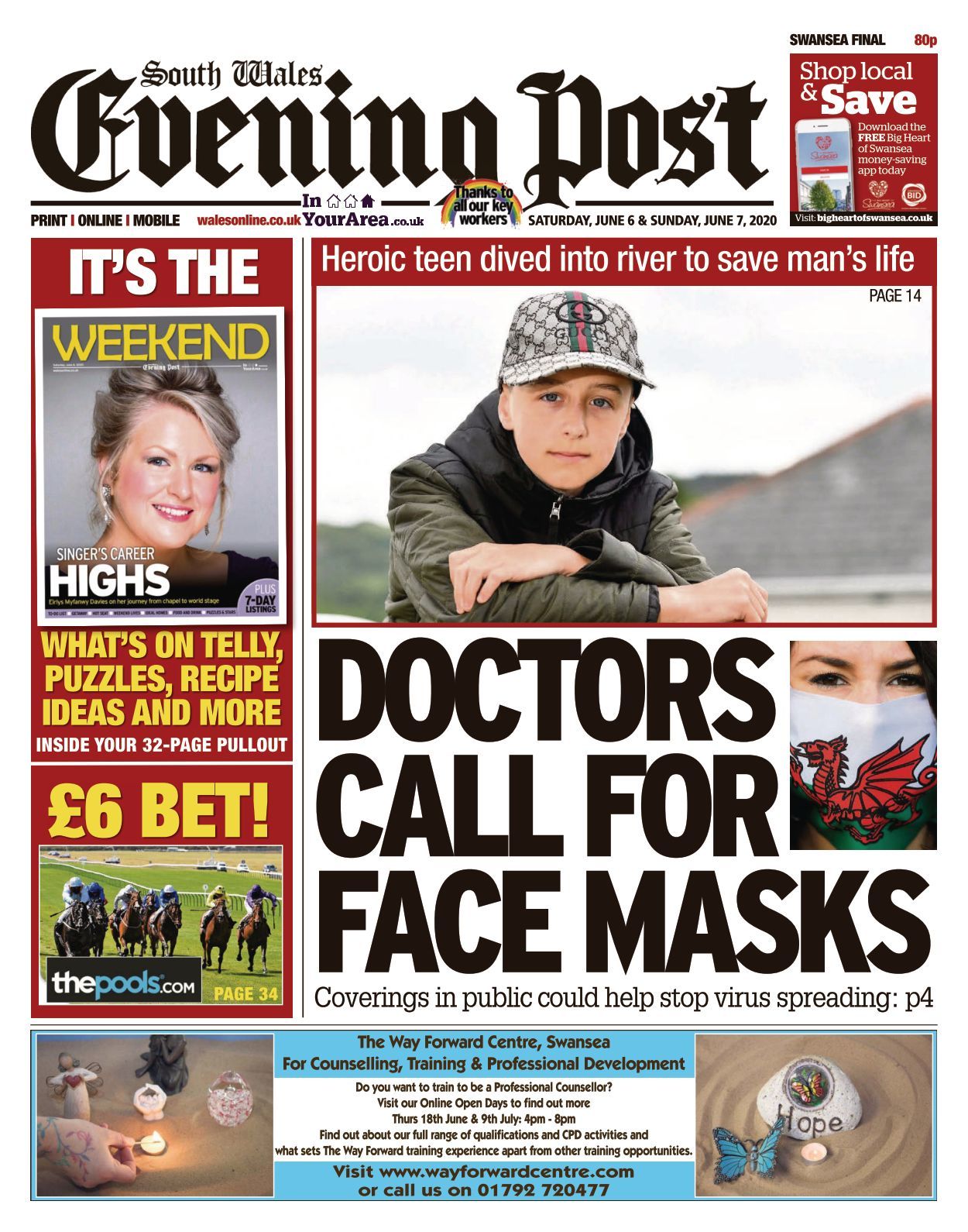 South Wales Evening Post 20200606 South Wales Evening Post 20200606