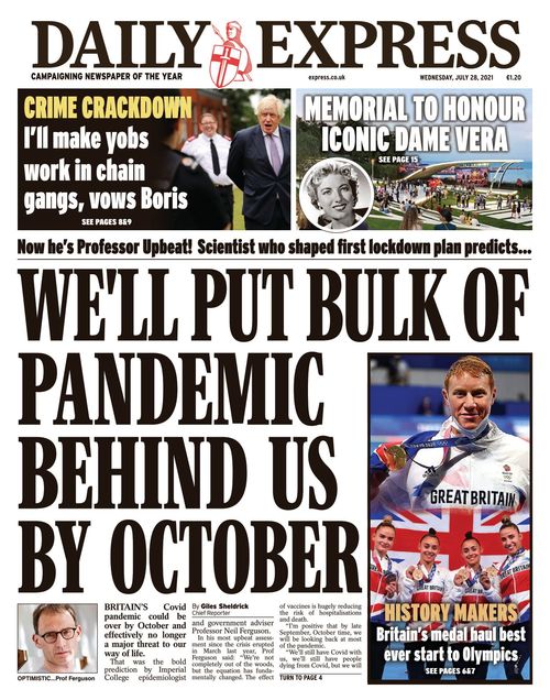 Irish Daily Express 20210728