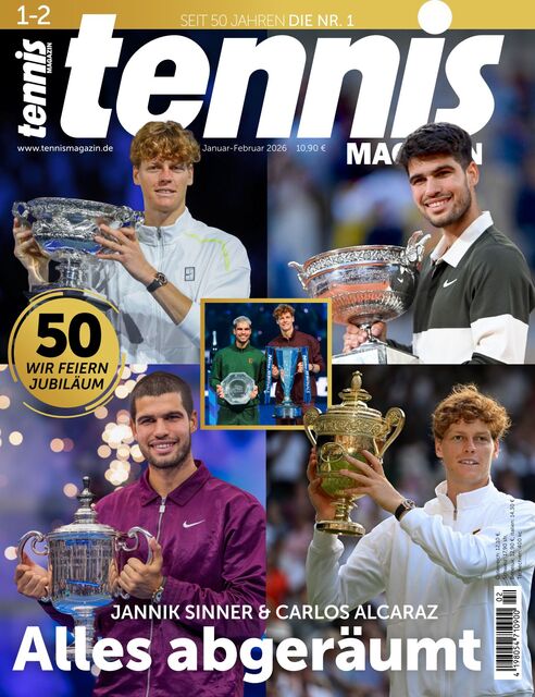 tennis MAGAZIN Ausgabe 01-02/2026