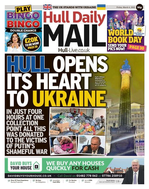 Hull Daily Mail 20220304
