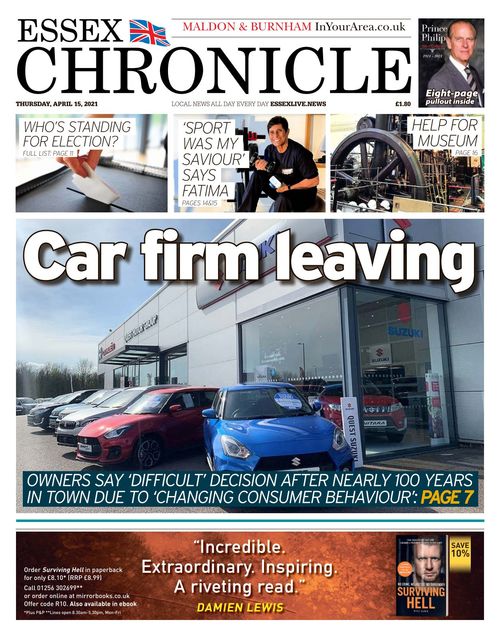 Essex Chronicle Maldon 20210415