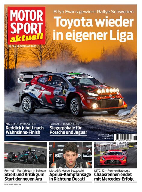 MOTORSPORT AKTUELL 2026-02-17