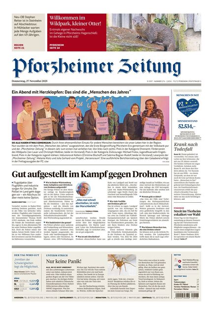 Pforzheimer Zeitung - Ausgabe Pforzheim 2025-11-27