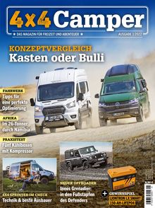 4x4 Camper Ausgabe 01/22