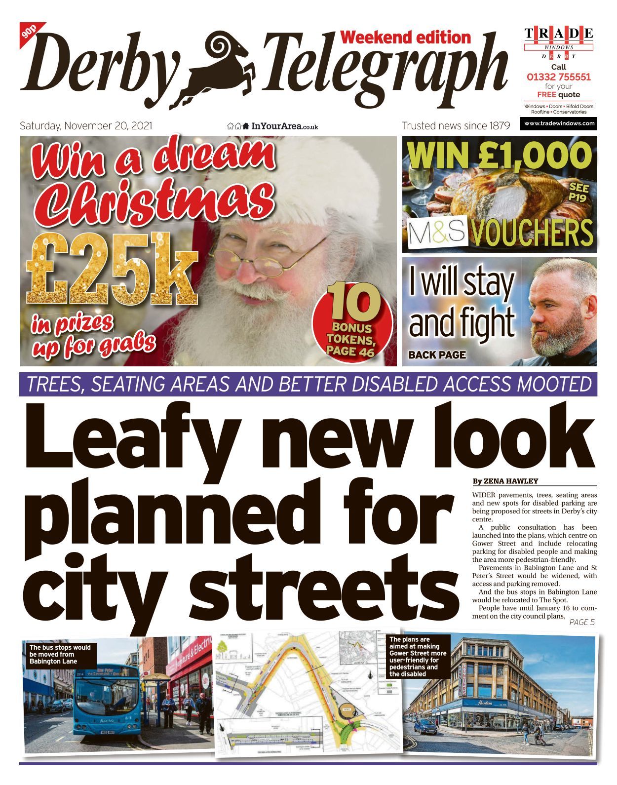 Derby Telegraph 2021 11 20
