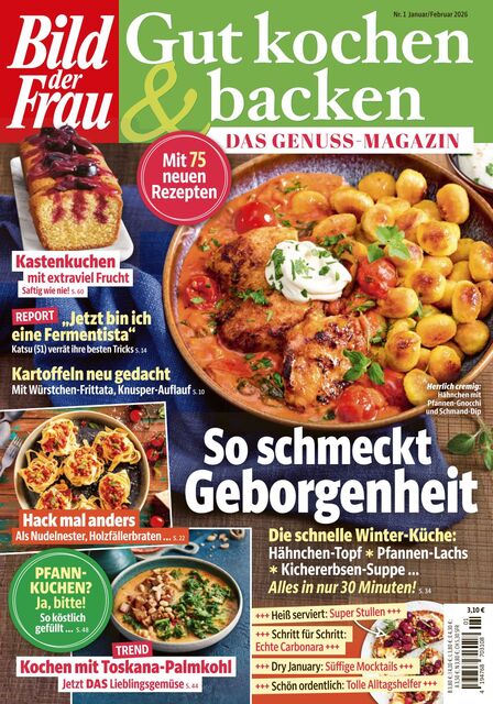 BILD der FRAU kochen &backen Ausgabe 01/2026