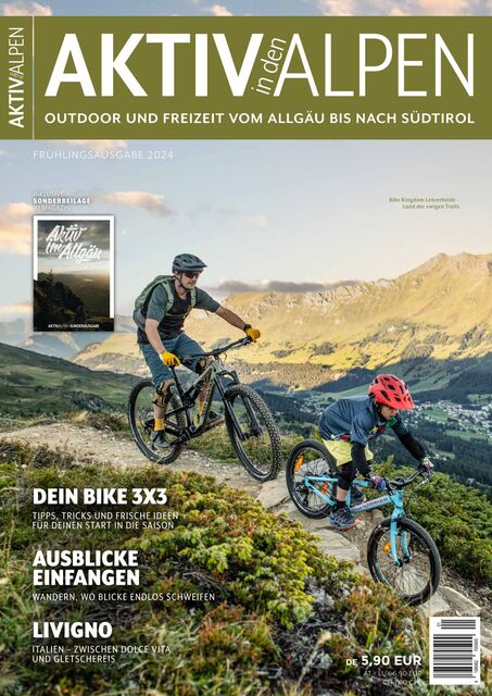 AKTIV in den ALPEN Frühling 2024