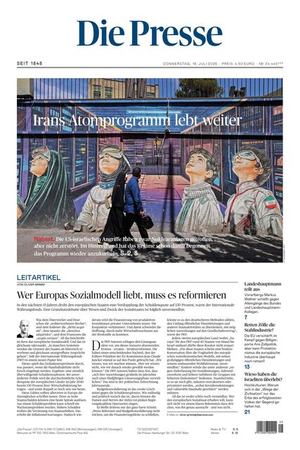 Die Presse 2026-07-16