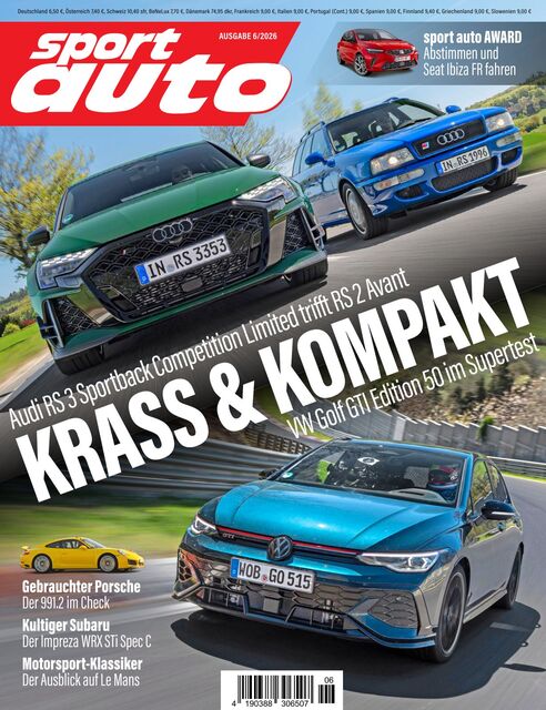 Sport Auto Ausgabe 06/2026