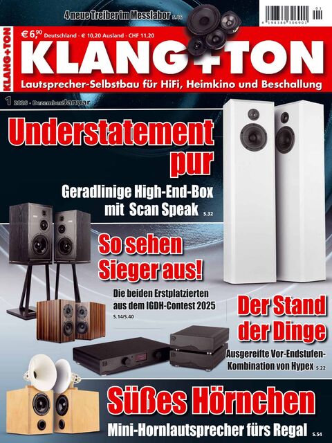 KLANG+TON Ausgabe 01/2026