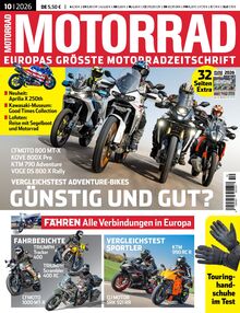 Motorrad Magazin Ausgabe 10/2026