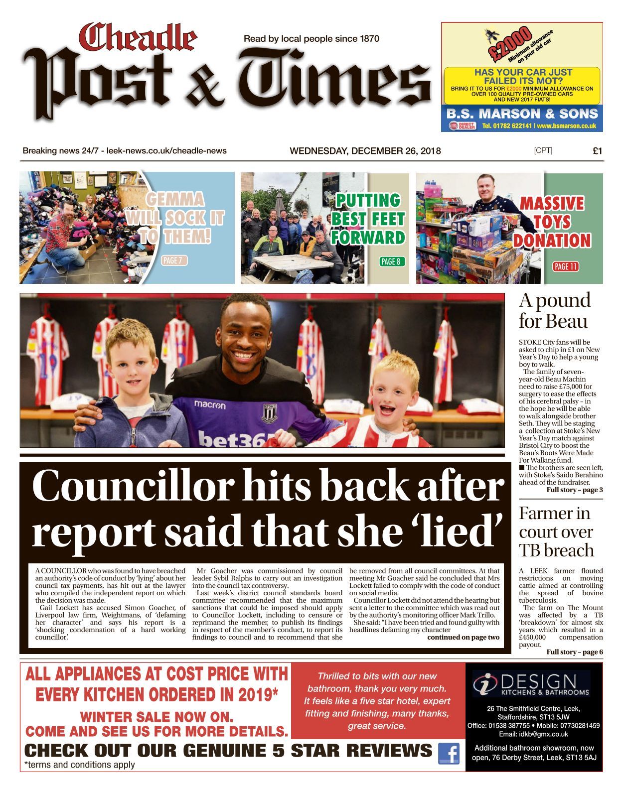 Cheadle Post And Times 20181226
