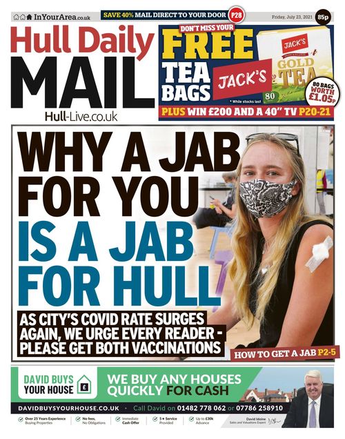 Hull Daily Mail 20210723