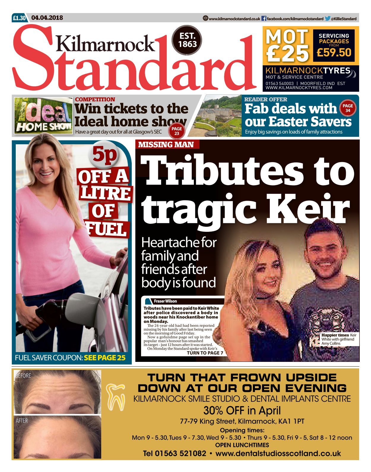 Kilmarnock Standard 20180404