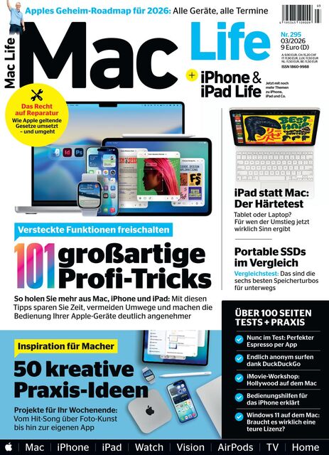 Mac Life Ausgabe 03/2026