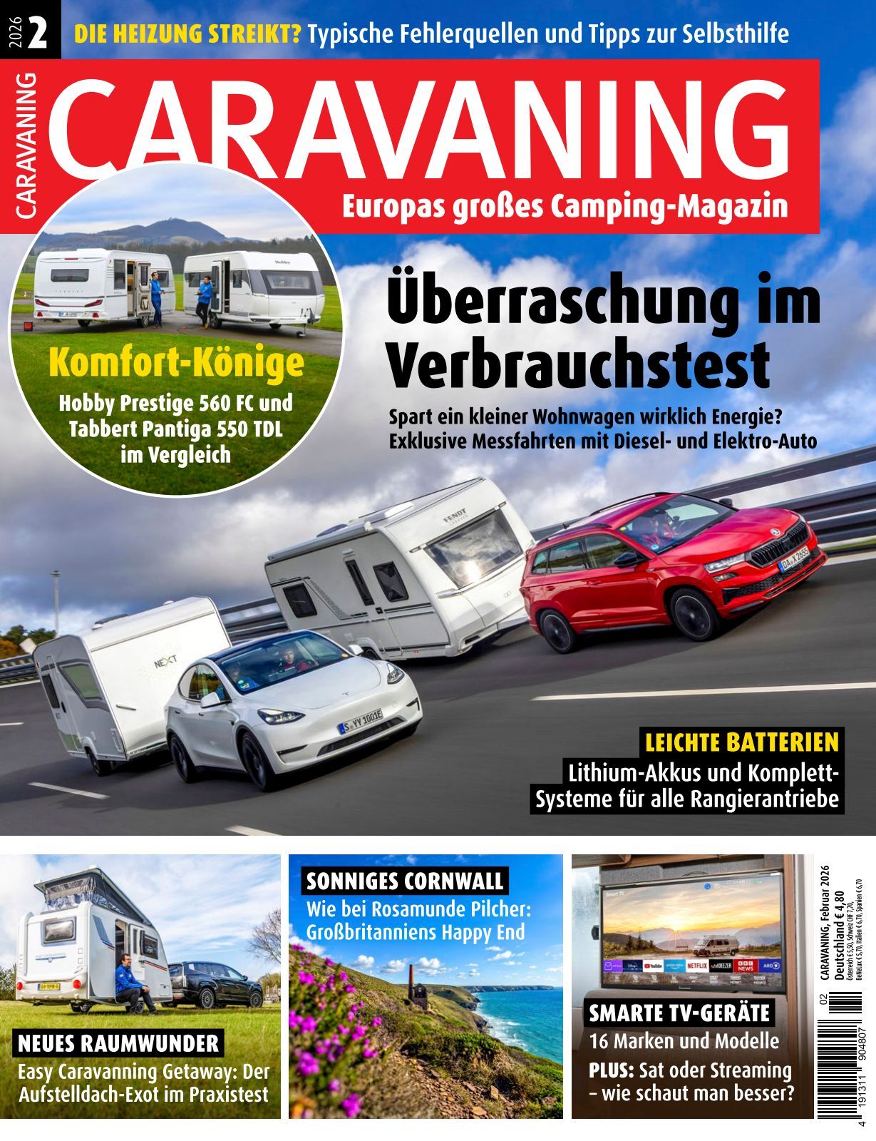 Caravaning - Ausgabe 02/2026