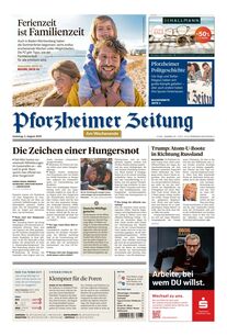 Pforzheimer Zeitung - Ausgabe Pforzheim 2025-08-02