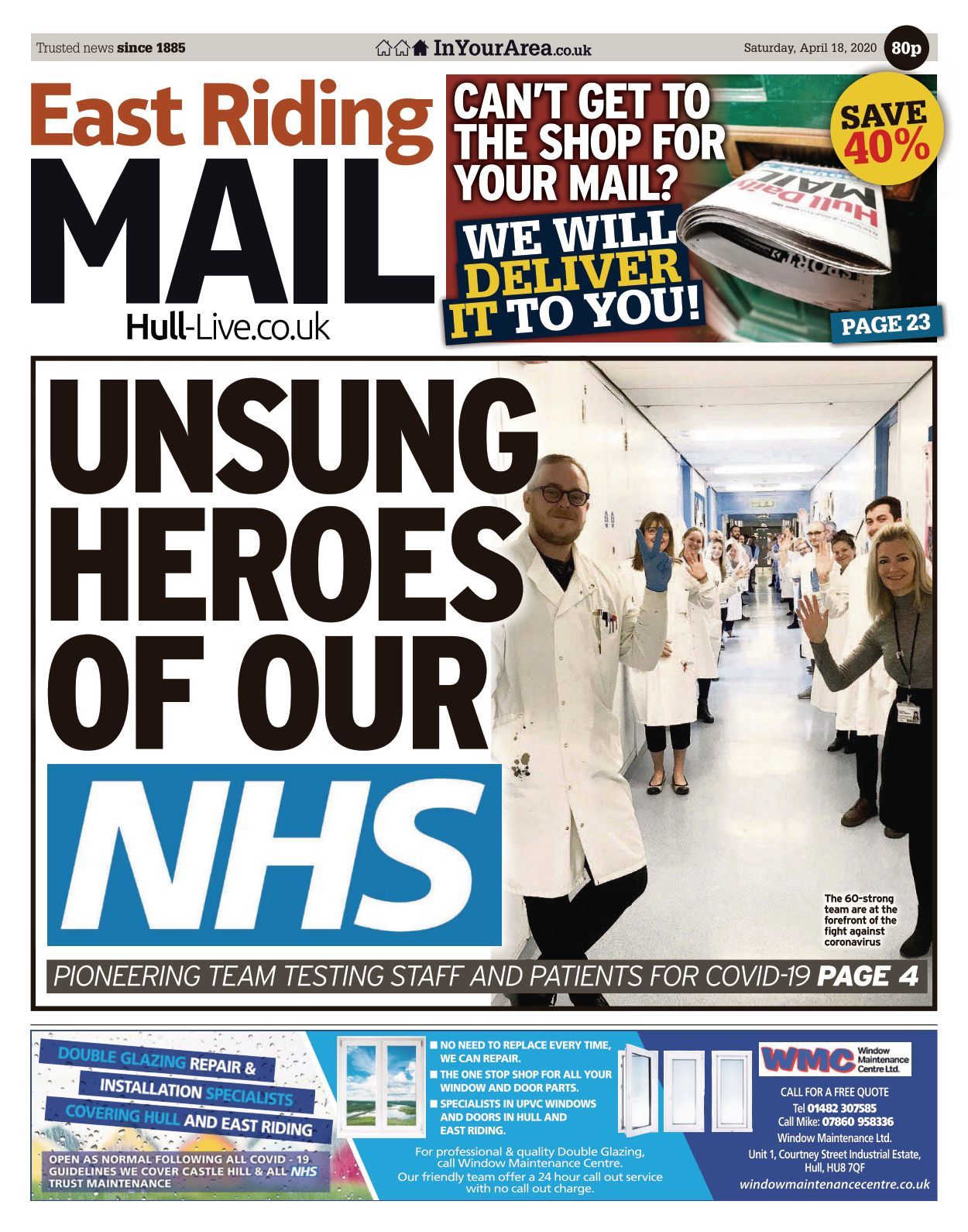 East Riding Daily Mail 20200418