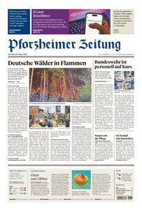 Pforzheimer Zeitung - Ausgabe Pforzheim 2026-08-18