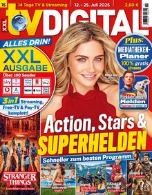 TV DIGITAL XXL Zeitschrift Ausgabe 15/2025