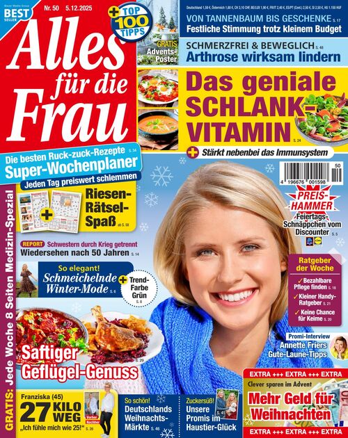 Alles für die Frau Ausgabe 50/2025