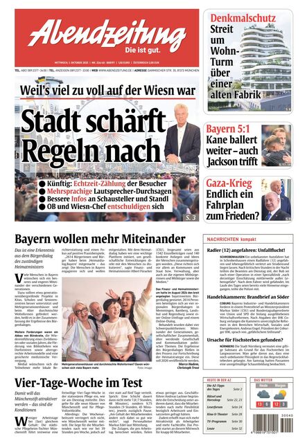 Abendzeitung 2025-10-01