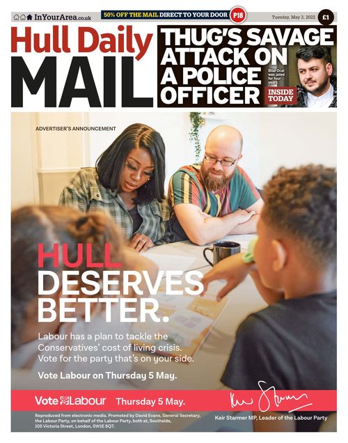 Hull Daily Mail 20220503