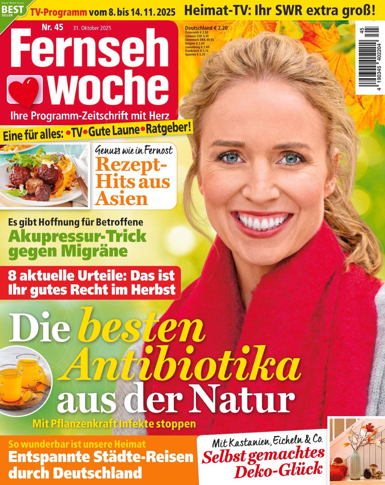 Fernsehwoche Ausgabe 45 2025 