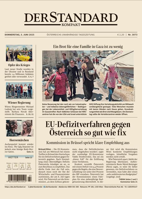 DER STANDARD Kompakt 2025-06-05