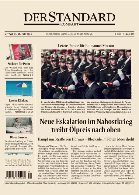 DER STANDARD Kompakt 2026-07-15