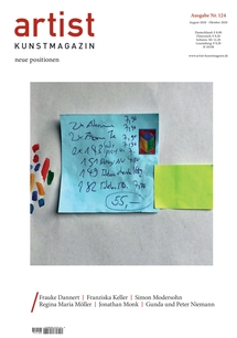 Artist Kunstmagazin Ausgabe 124