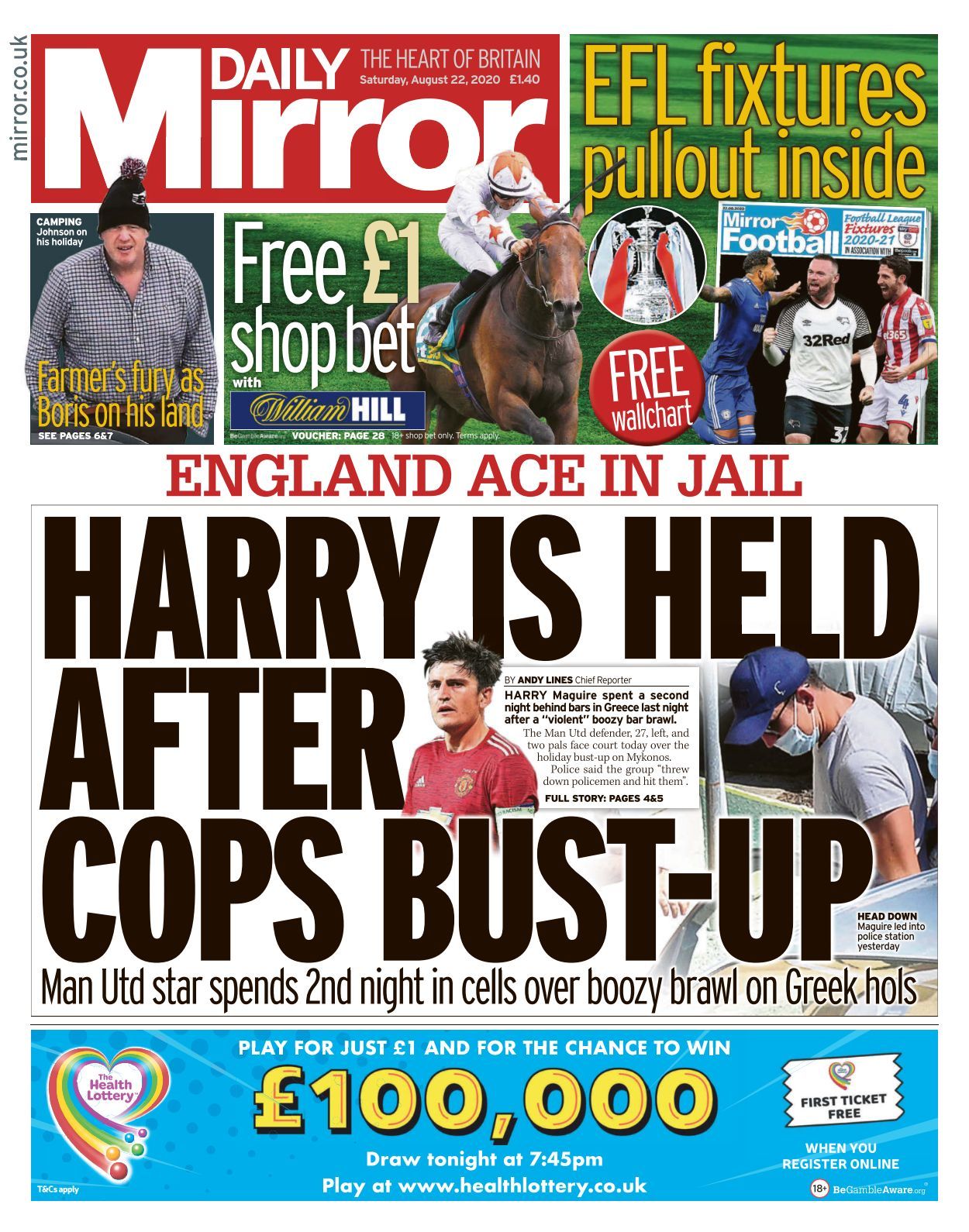 Daily Mirror 20200822