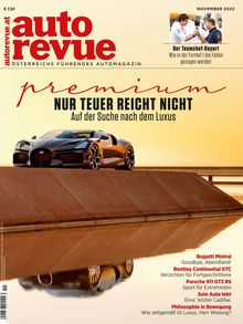 Autorevue Magazin Ausgabe 11/2022