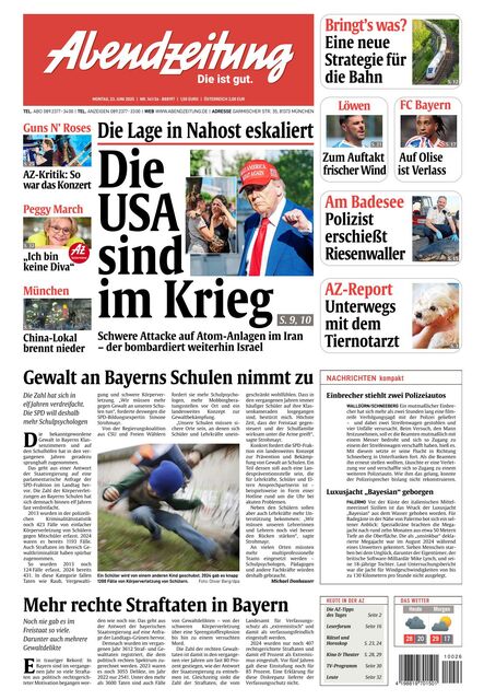 Abendzeitung 2025-06-23