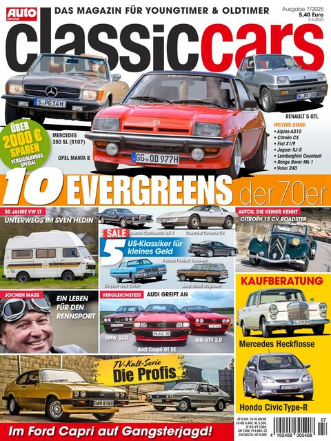 “Flair” January 1951 AUTO ZEITUNG classic cars - Ausgabe 7/2025