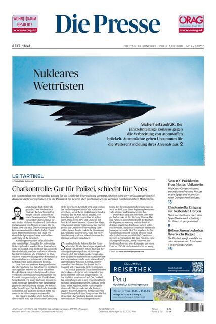 Die Presse 2025-06-20