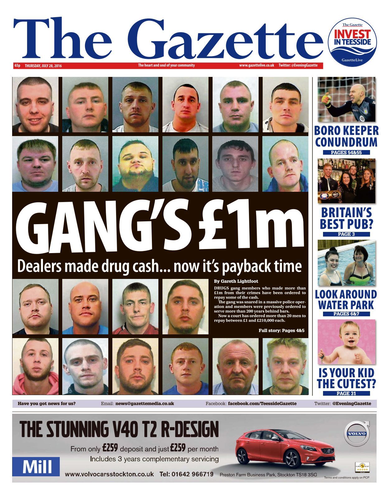 Teesside Gazette 16 07 28