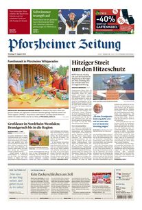 Pforzheimer Zeitung - Ausgabe Pforzheim 2026-08-17