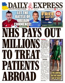 Daily Express Newspaper 2022-11-29