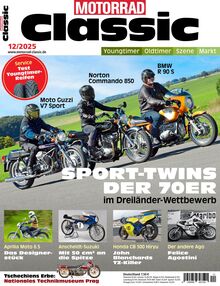 Motorrad Classic Ausgabe 12/2025