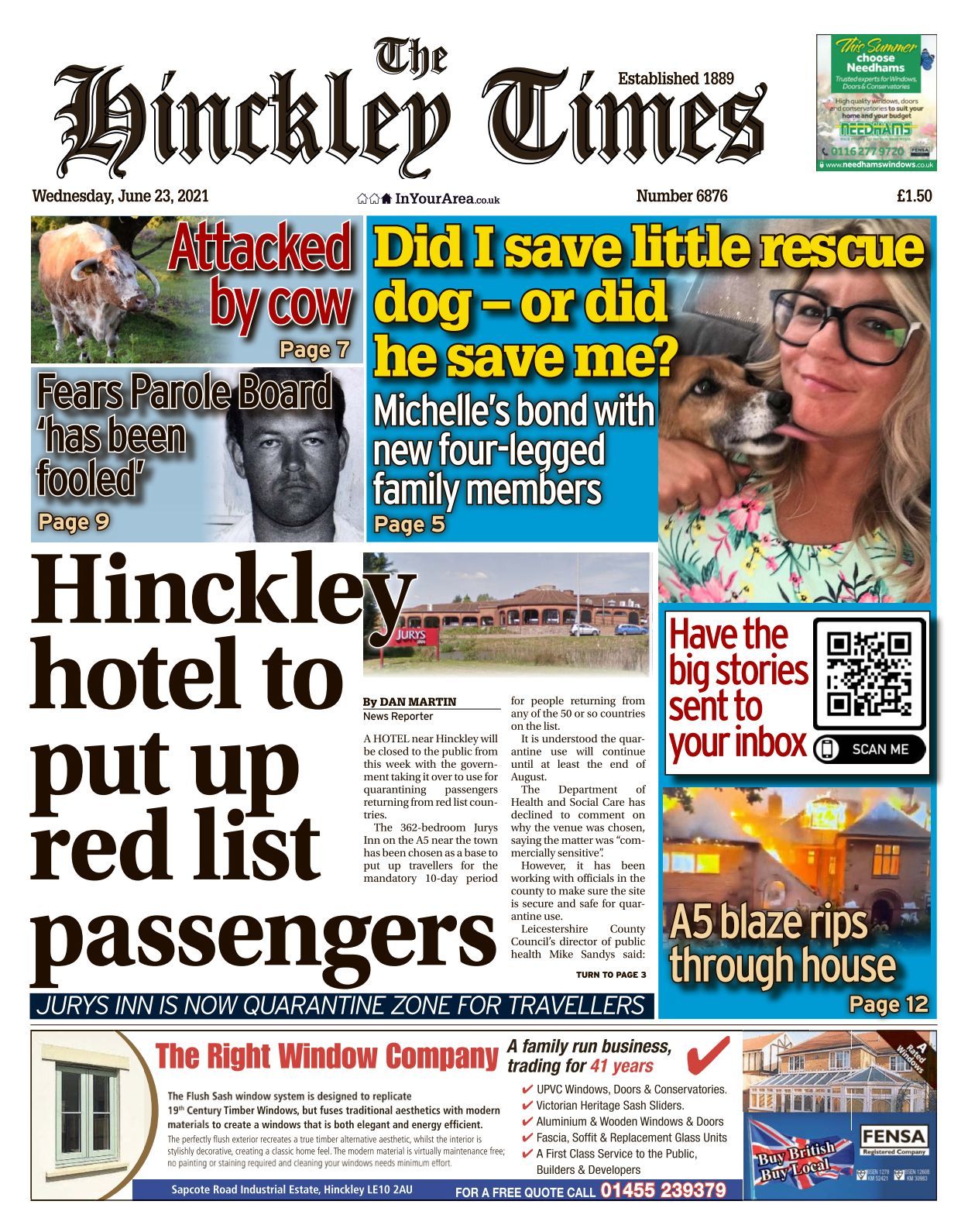 Hinckley Times 20210623