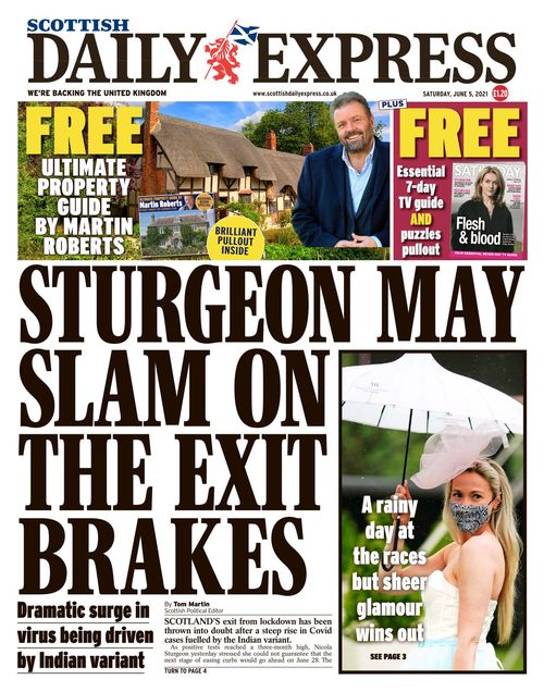 Scottish Daily Express 2021 06 05