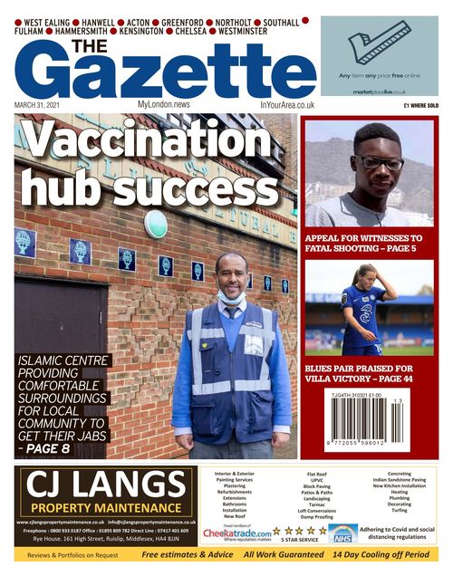 Magazine fulham kens chel West gaze (weekly) (9772055596012)