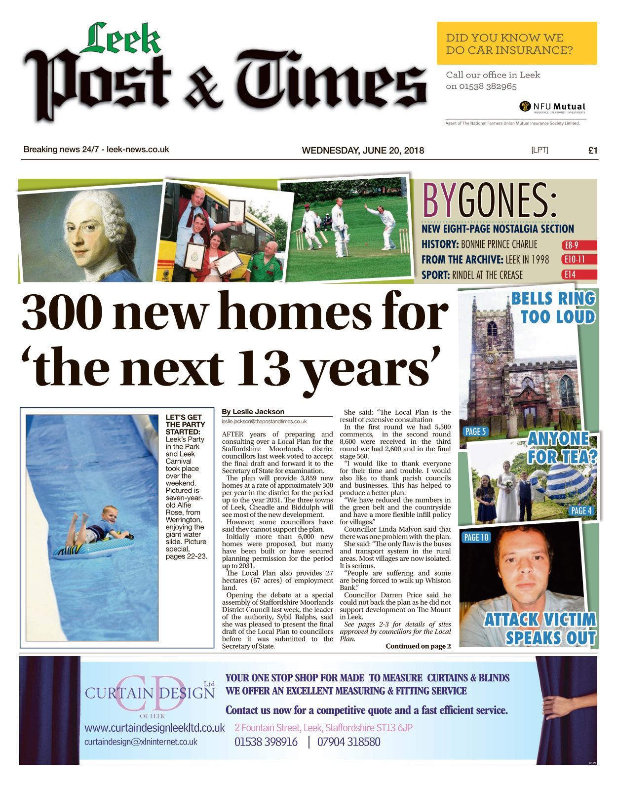 Leek Post And Times 2018 06 20