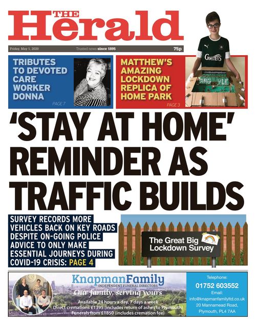 Plymouth Herald 20200501