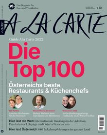 A la Carte Magazin Ausgabe 01/2022