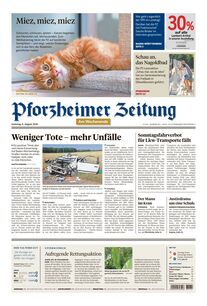 Pforzheimer Zeitung - Ausgabe Pforzheim 2026-08-08