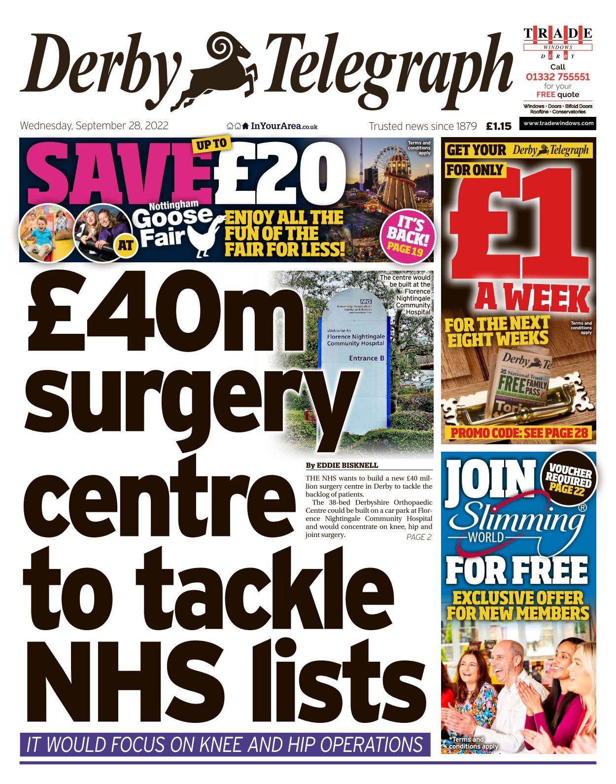 Derby Telegraph 20220928