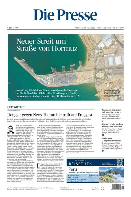 Die Presse 2026-07-13